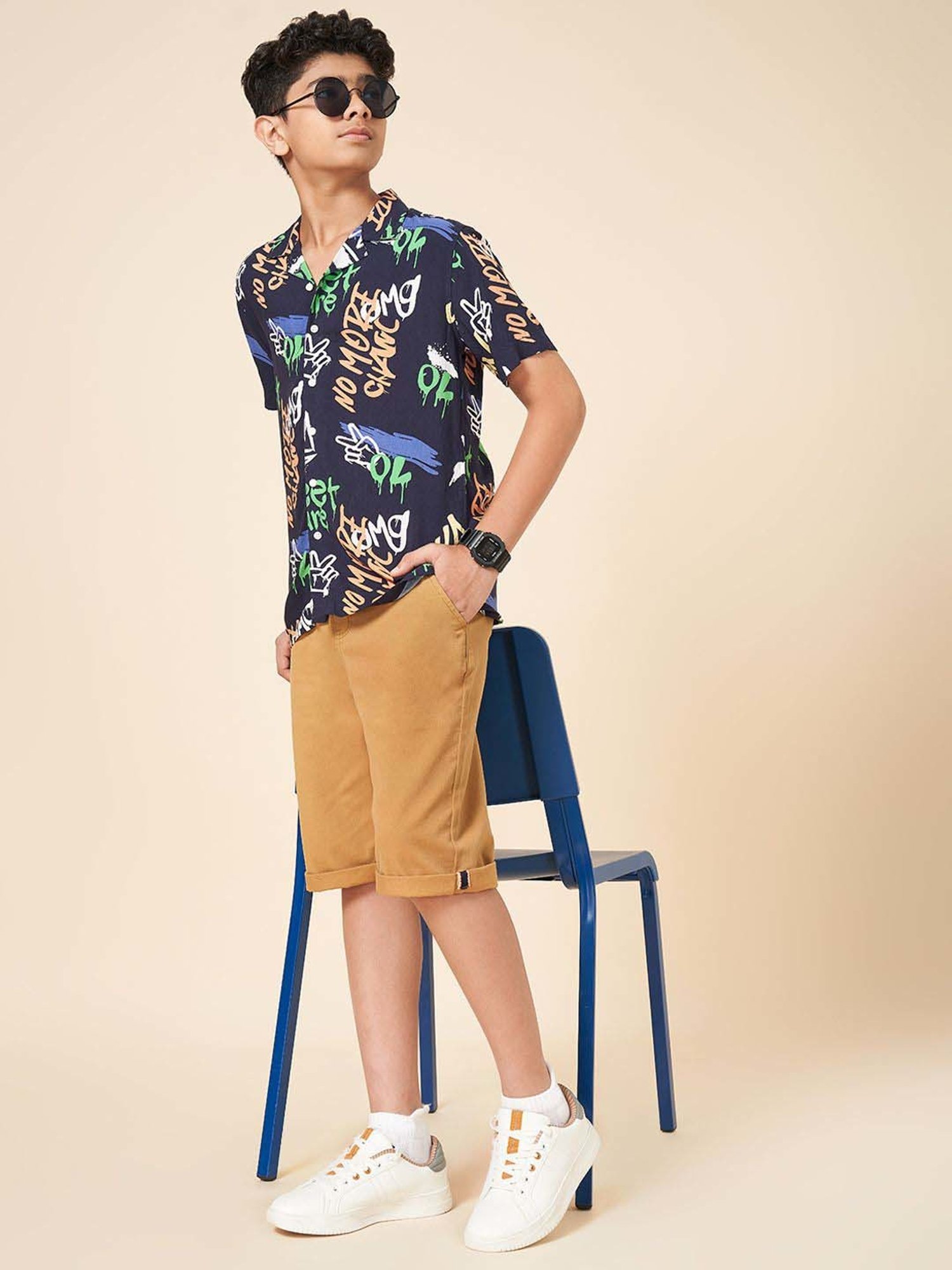 Coolsters by Pantaloons Boys Naval Academy Printed Shirts