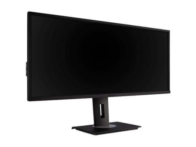 ViewSonic VG3448 34" WQHD 3440x1440 5ms 2xHDMI DisplayPort Mini DisplayPort USB Hub Built-in Speakers Backlit Widescreen LED LCD Monitor