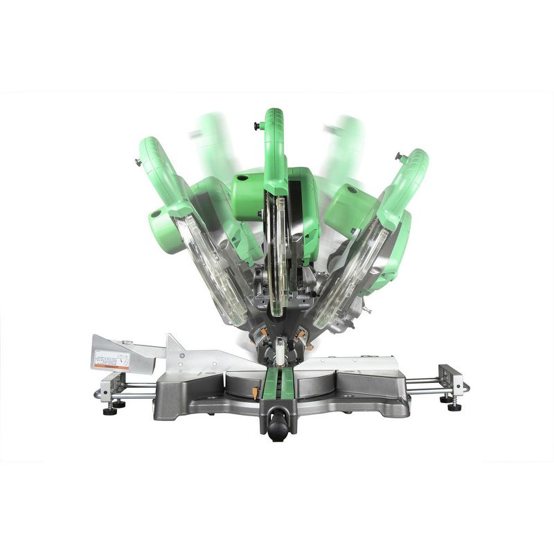 Metabo HPT C10FSBSM 15 Amp Dual Bevel 10 in. Corded Sliding Compound Miter Saw