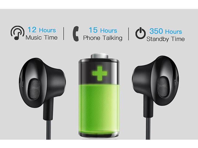 AutofeelSunriseoffice Wireless Sports Headphone Bluetooth 5.0 Earphone Waterproof 3D Bass Stereo Headset For Xiaomi iPhone Sport Headset with Mic