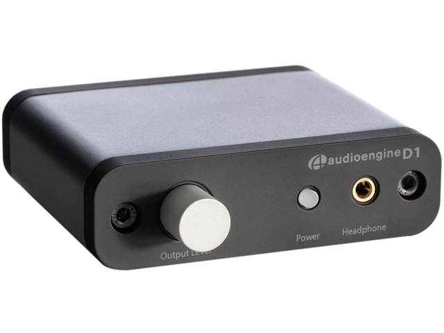 Audioengine D1 Premium 24-Bit DAC With Headphone Amp (Black)