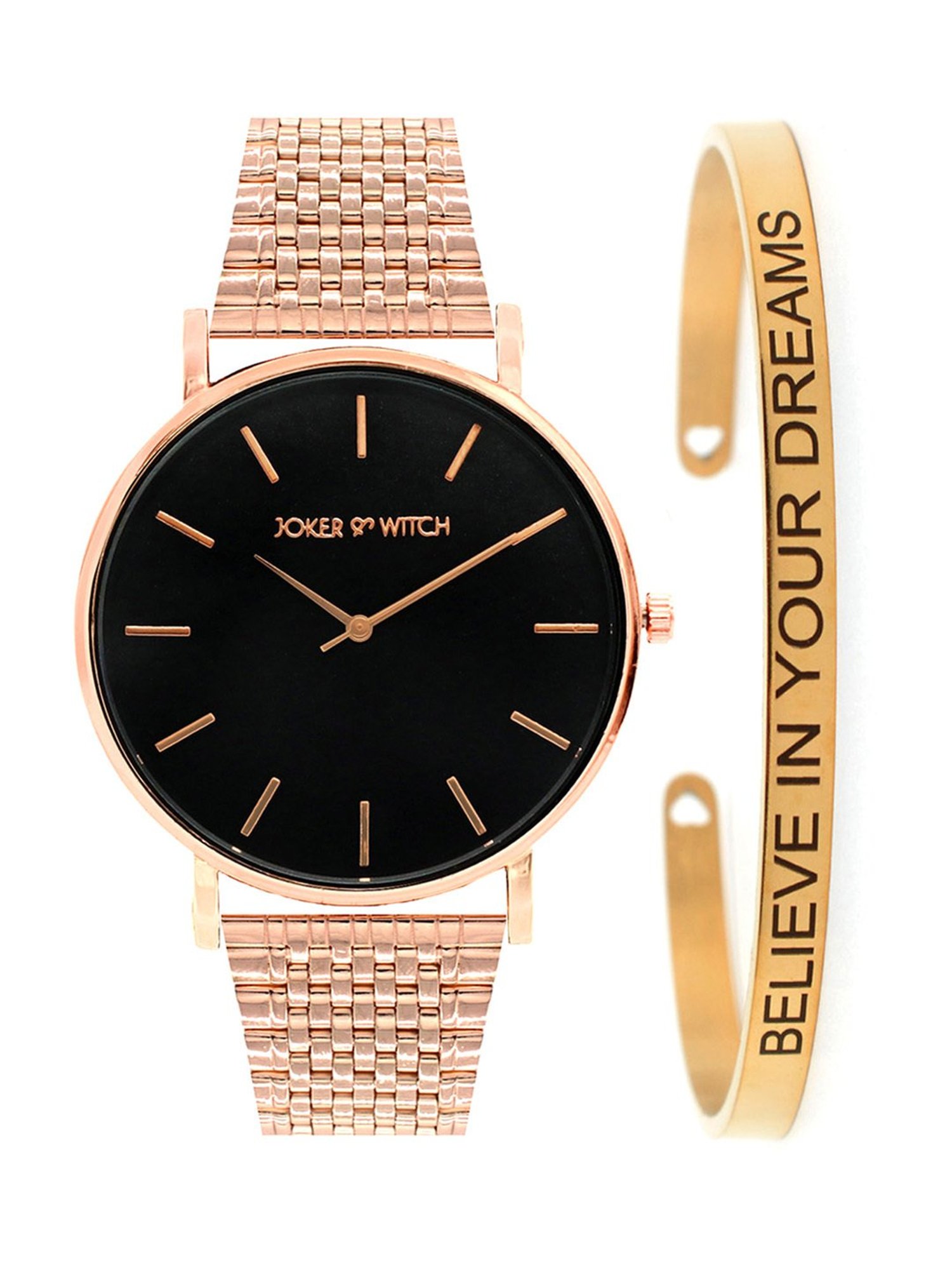 Joker & WItch JWBS146 Analog Watch with Bracelet Gift Set for Women