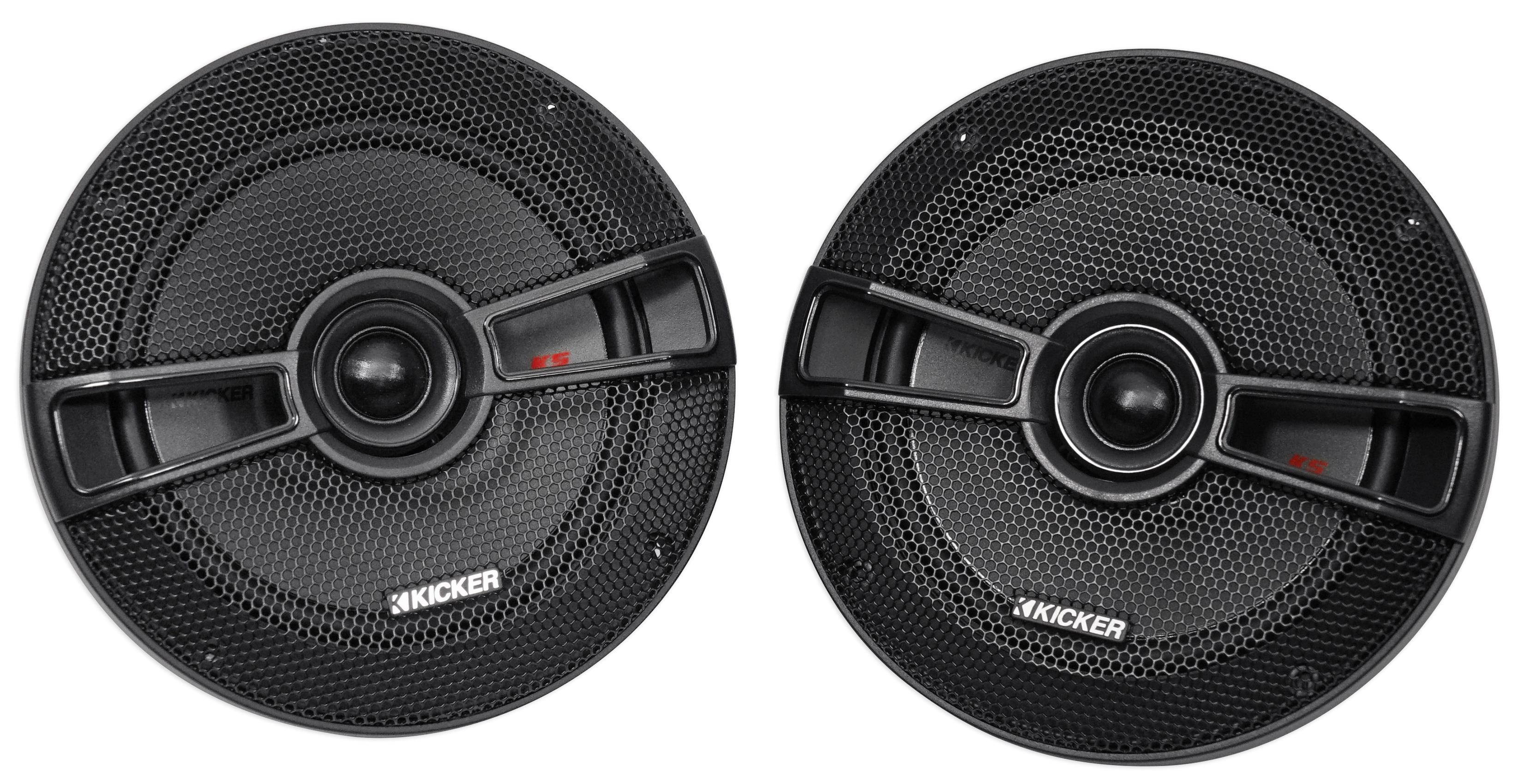 Kicker 44KSC6504 6-1/2" KS 2-Way Coaxial Speaker System