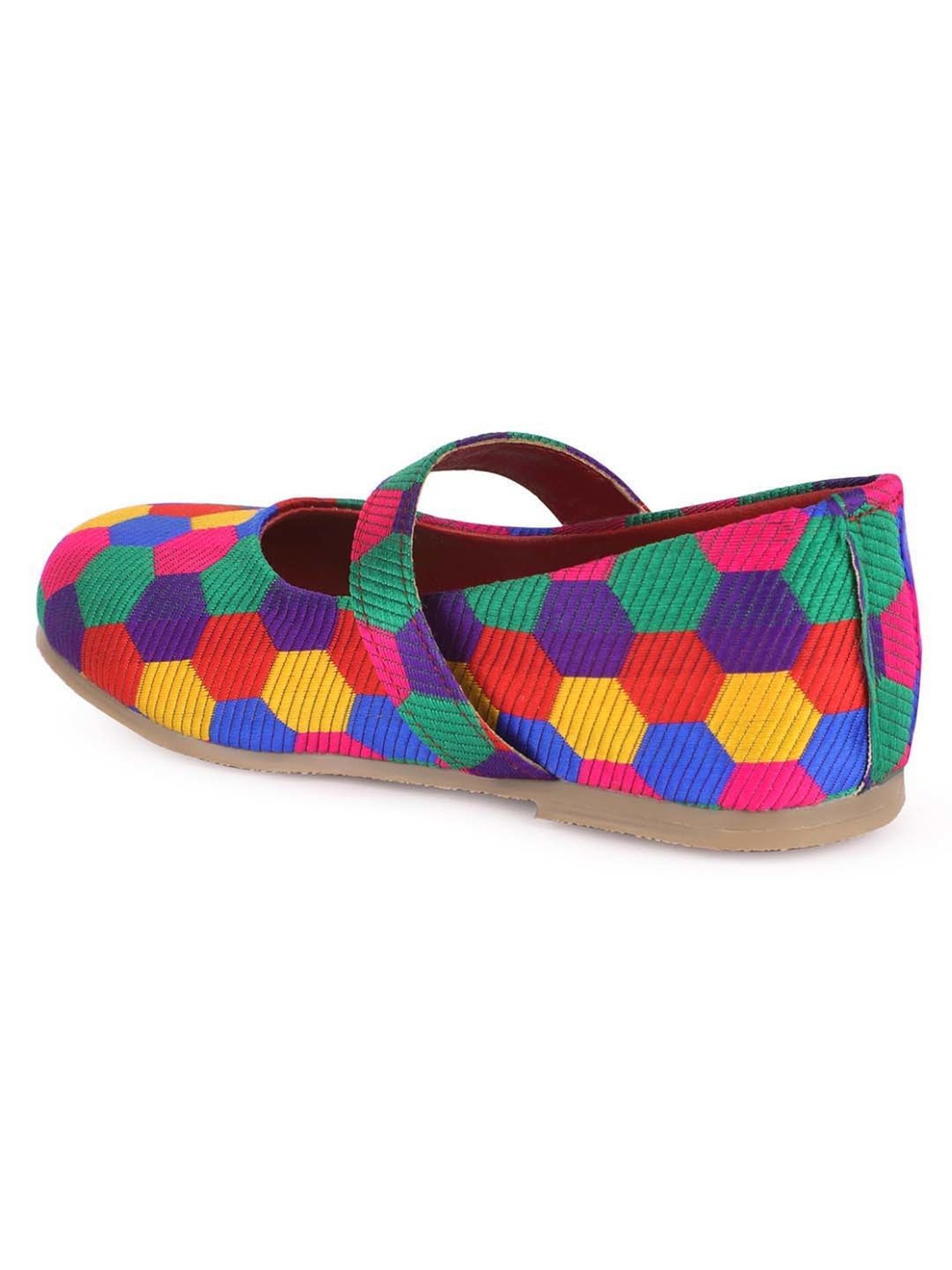 Minesole Kids Multicolor Mary Jane Shoes