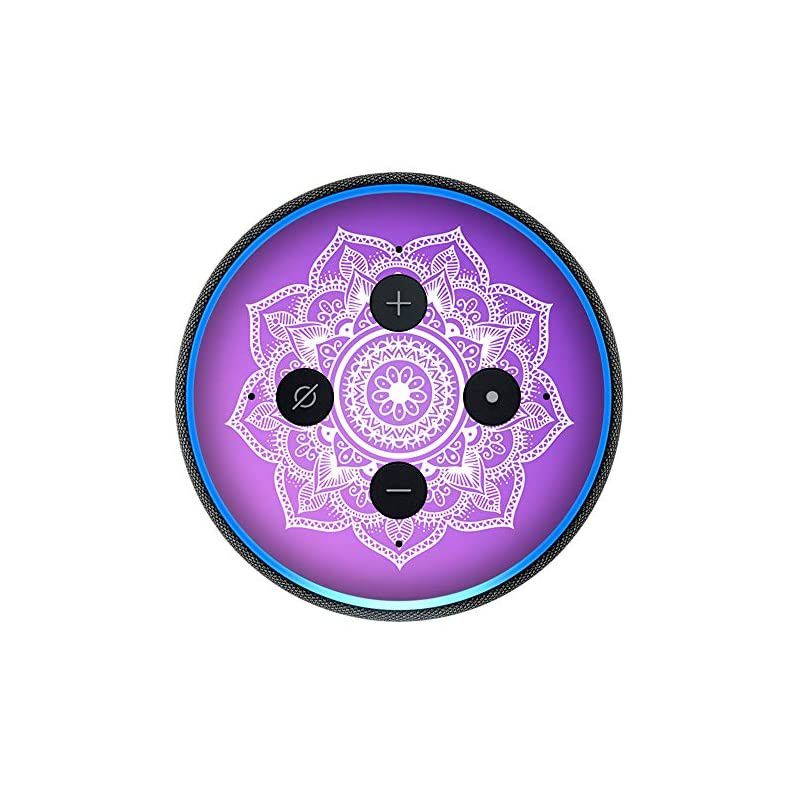 Mandala Vinyl Decal Skin Compatible with  Echo Dot 3rd Generation Alexa Decorations for Your Smart Home Speakers Great Accessories Gift for mom dad Birthday Kids