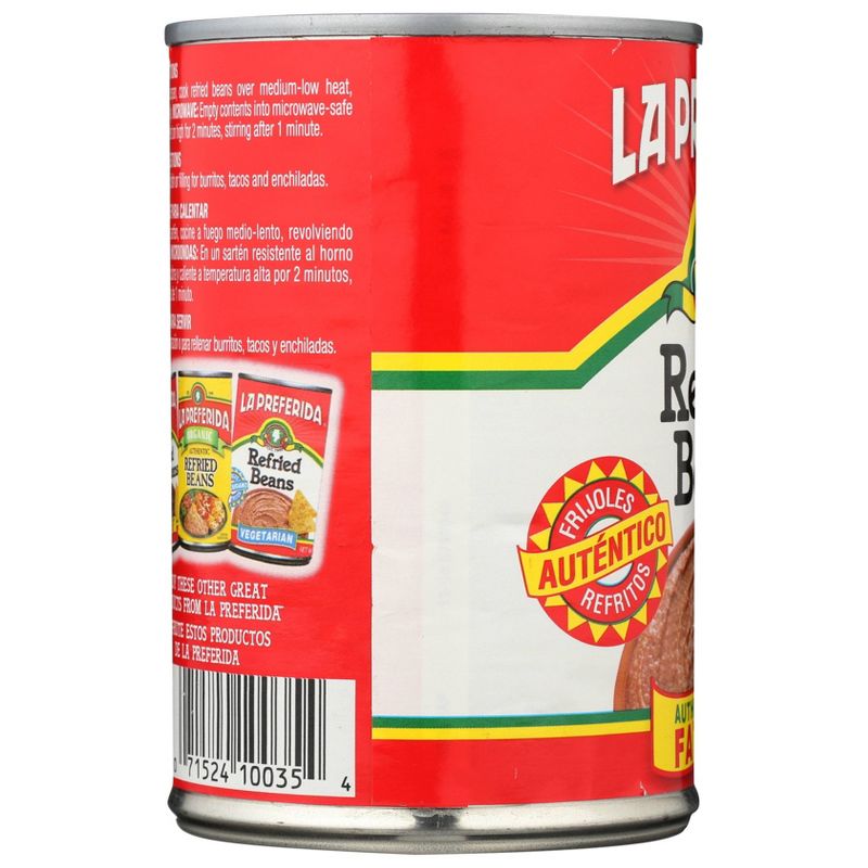 La Preferida Fat-Free Refried Beans 16oz