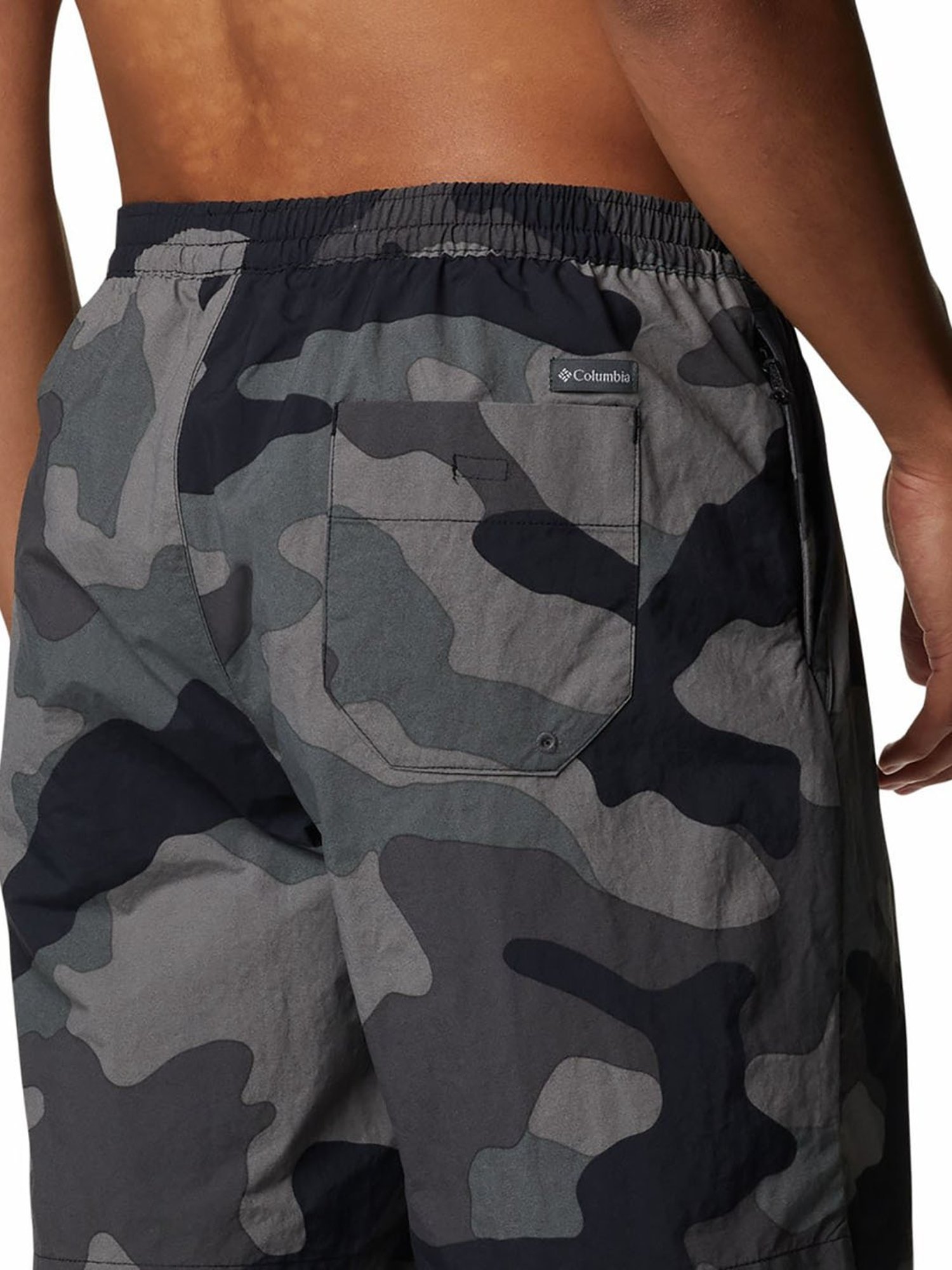 Columbia Men Black M Summerdry Shorts