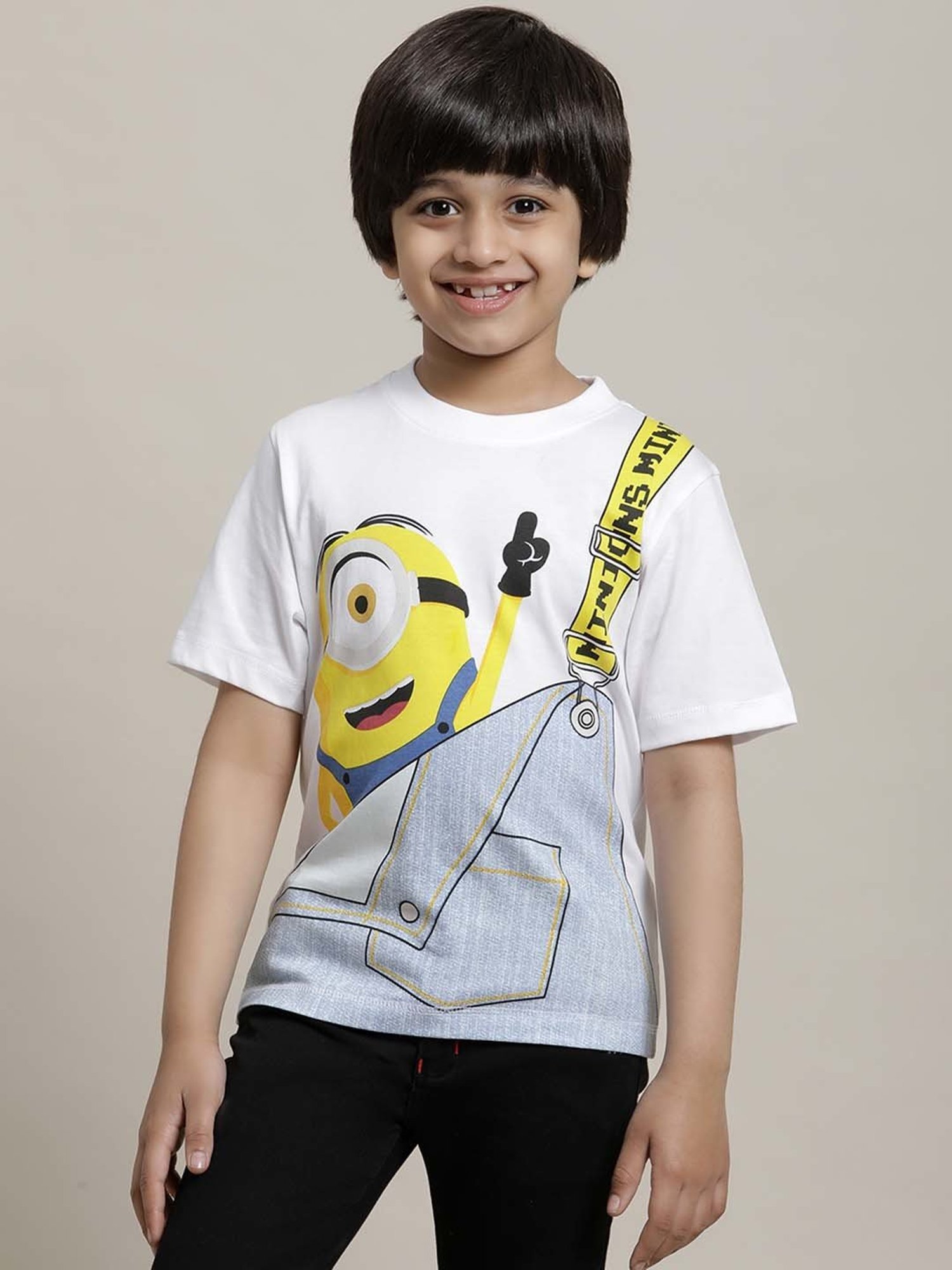 Kidsville Multicolor Cotton Printed T-Shirt