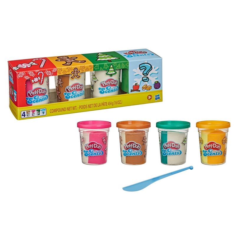 Play-Doh Scents Holiday Mystery 4-Pack