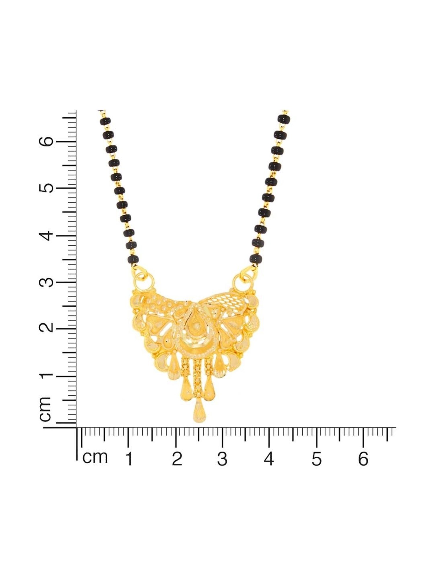 Waman Hari Pethe Jewellers 22k Gold Tanmaniya for Women