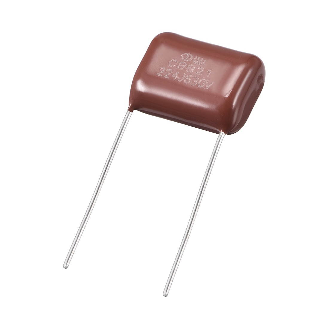 CBB21 Metallized Polypropylene Film Capacitors 630V 0.22uF for Electric Circuits Energy Saving Lamps Pack of 10