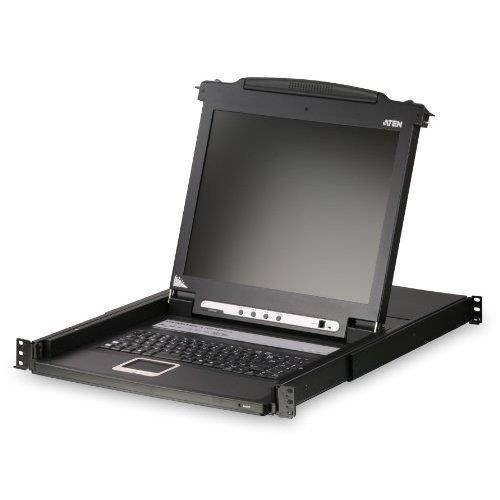 ATEN CL1008M ATEN CL1008M - KVM CONSOLE - RACK-MOUNTABLE - TFT - 17IN - 1280 X 1024 / 75 HZ -
