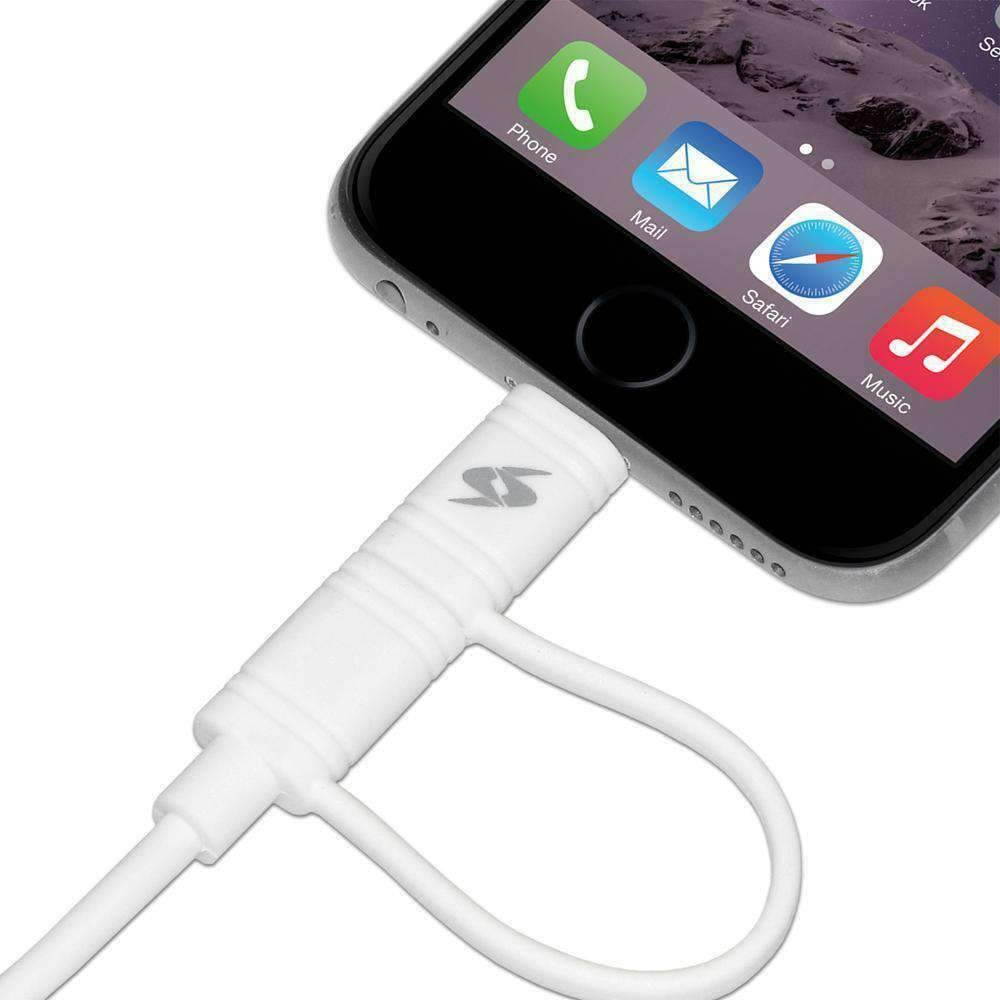 AMZER APPLE MFi 2-1 SYNC&CHARGE LIGHTNING CABLE WITH MICRO USB 3.2 FT.