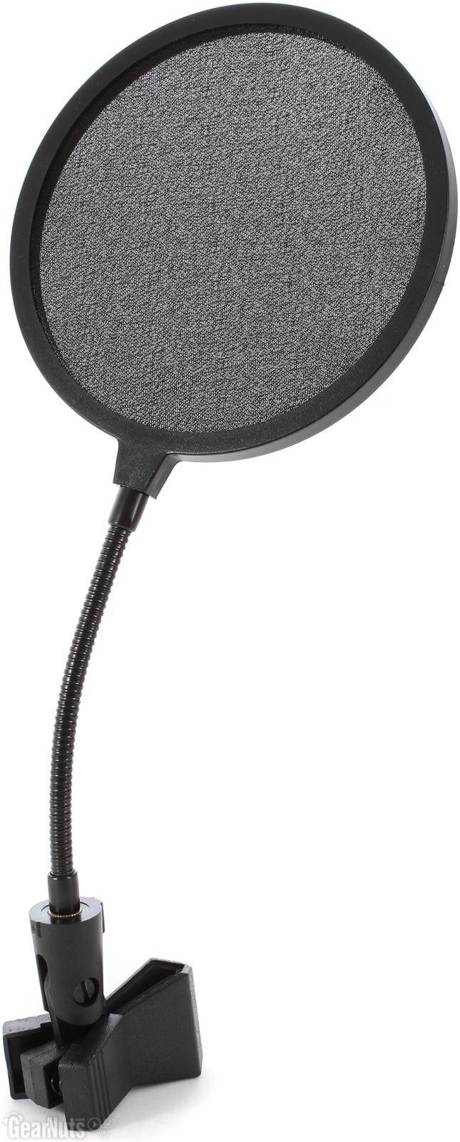 On Stage ASVS6-B Pop Blocker 6in. Adjustable Mic Voice Screen 6191