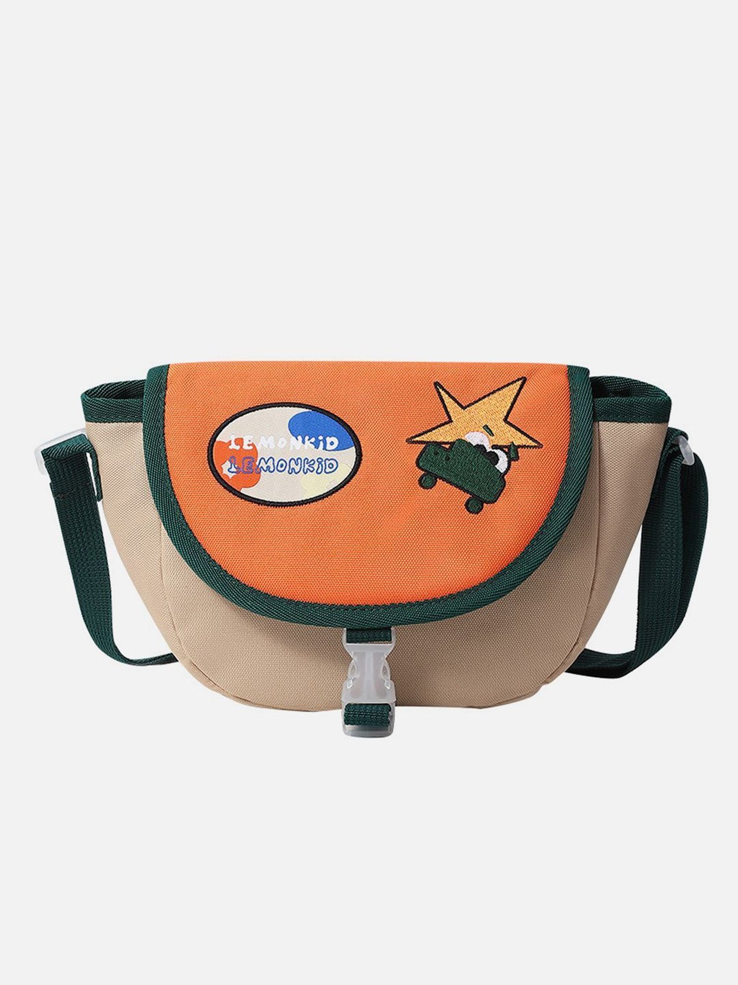 Little Surprise Box Orange Printed Small Handbag