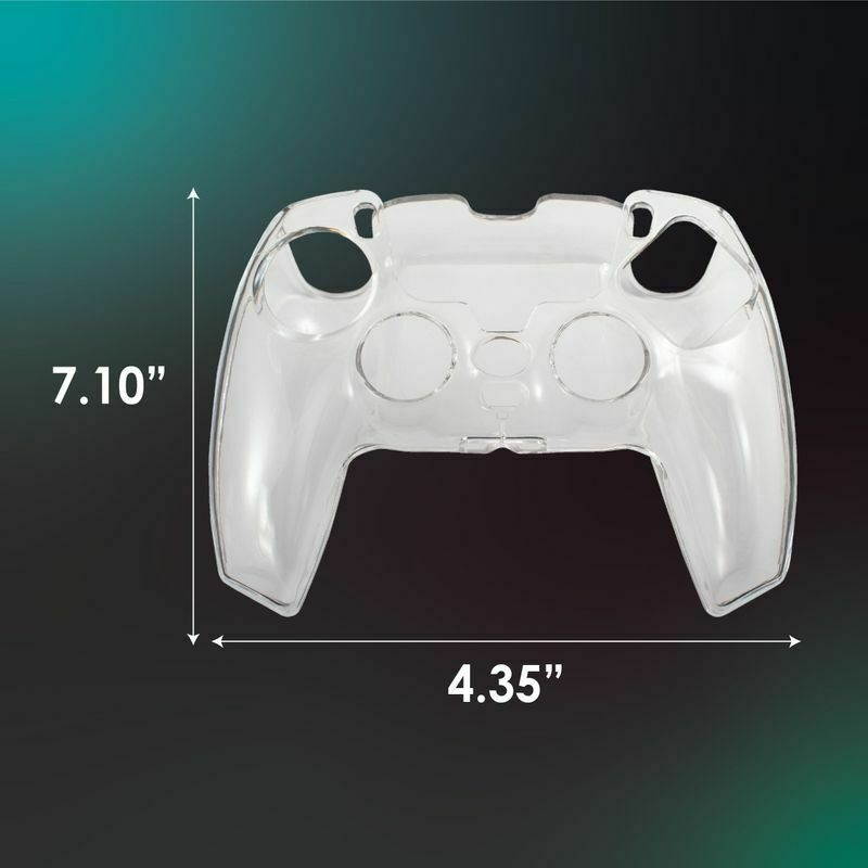Insten Clear Protective Hard Case Cover for  Playston PS5 Controller