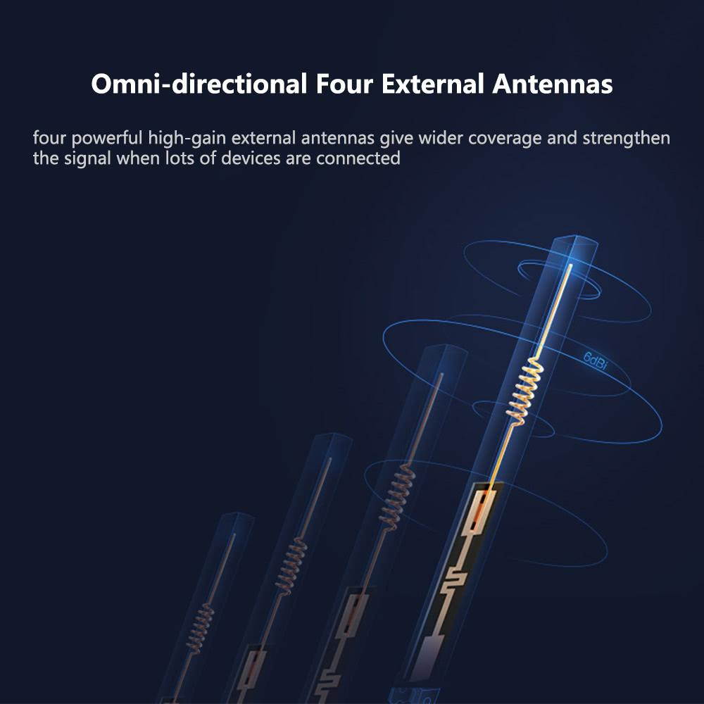 Xiaomi MI WiFi Wireless Router 3 1167Mbps WiFi Repeater 4 Antennas 2.4G/5GHz 128MB ROM Dual Band APP Control