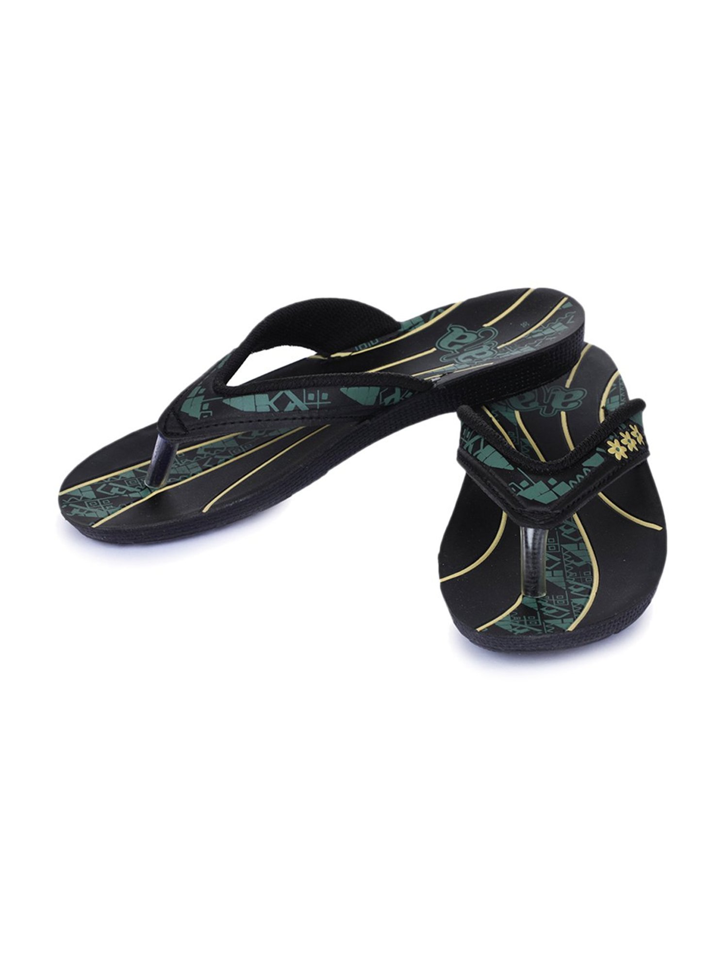 Aha by Liberty Women's Black Thong Sandals