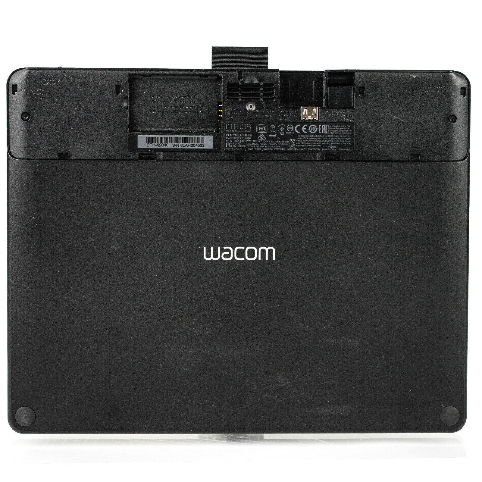 Wacom Intuos Comic CTH-690/K BLACK MEDIUM Digital Art Pen & Touch Tablet ONLY