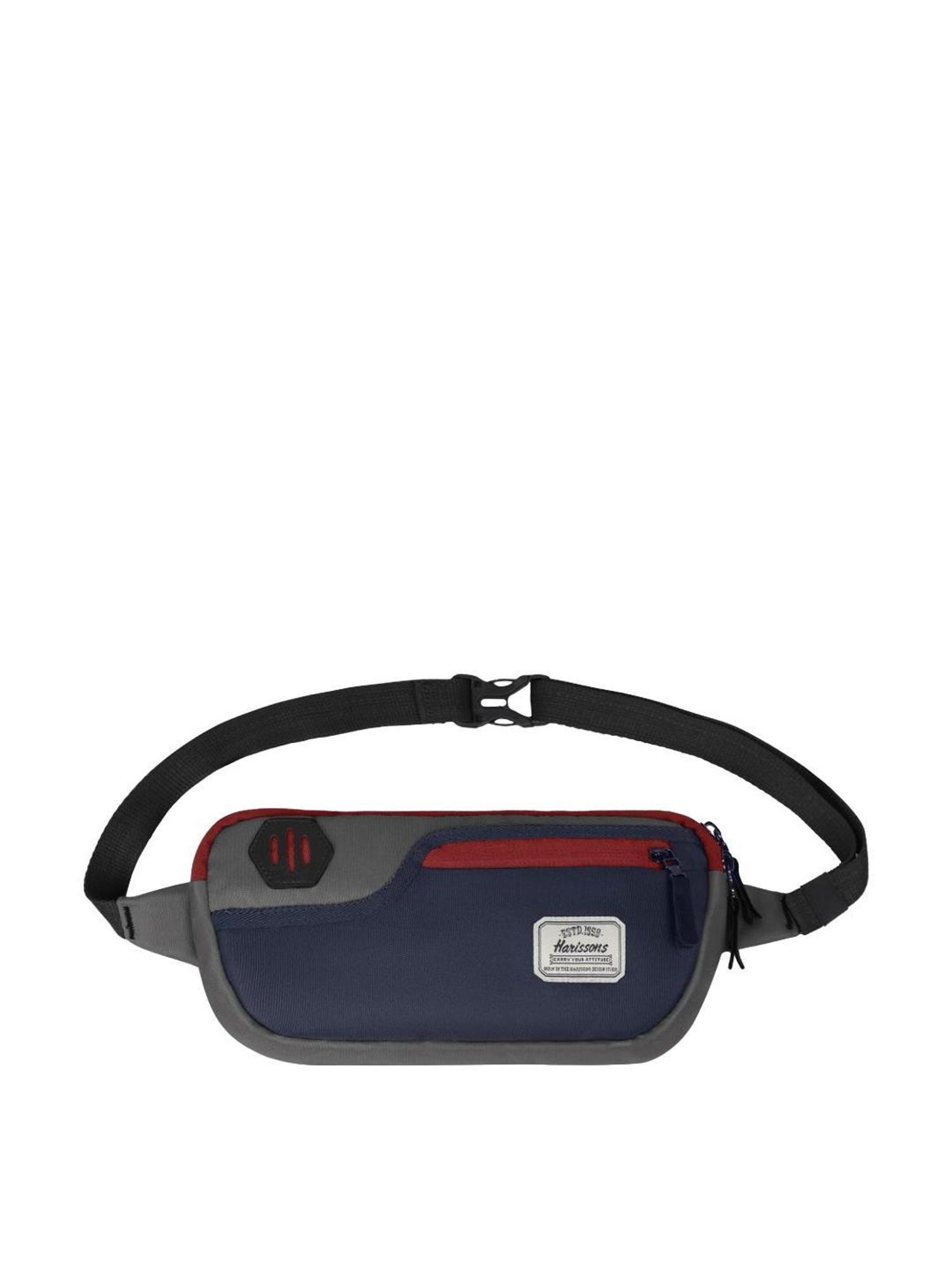 Harissons Camel Polyester Solid Waist Pouch