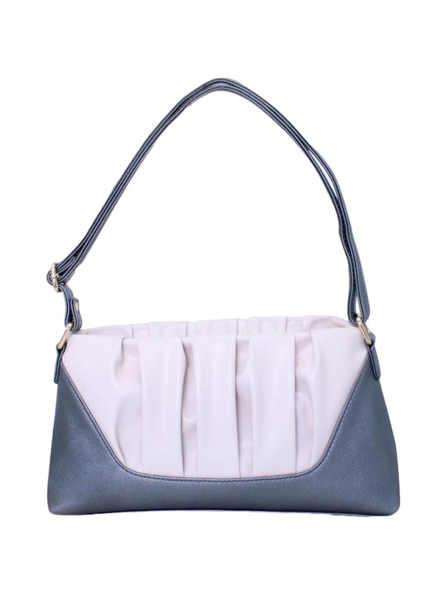 THE HOLISTIK Ishante Grey Textured Medium Sling Handbag