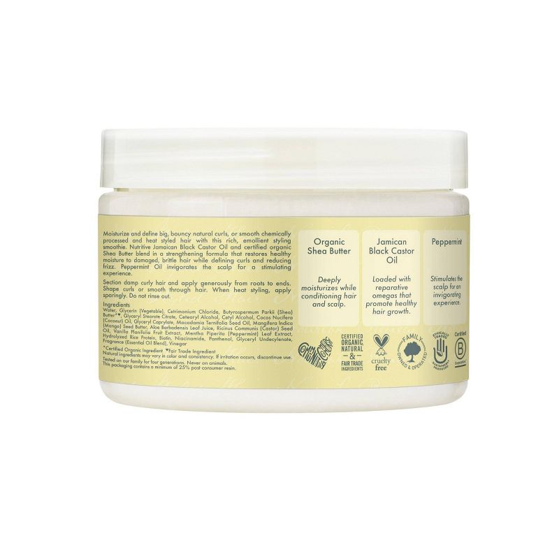 SheaMoisture Jamaican Black Castor Oil Strengthen & Restore Smoothie - 11 fl oz