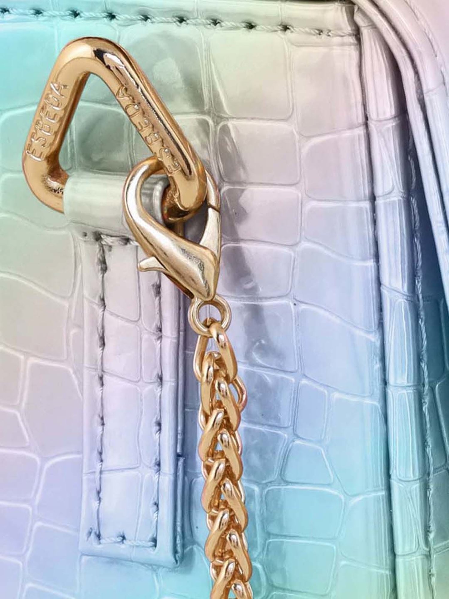 Esbeda Multicolor Textured Small Sling Handbag