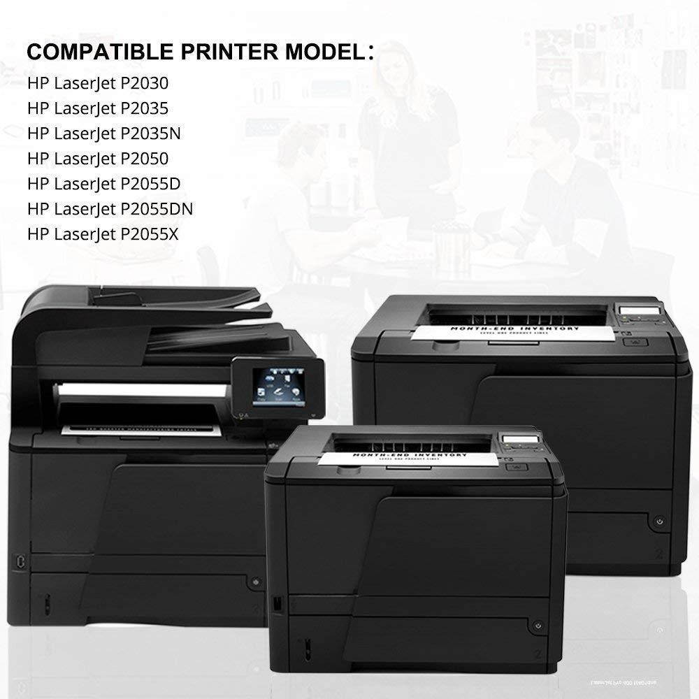 Cool Toner CE505A Compatible Toner Cartridge Replacement for HP 05A CE505A for HP P2035 P2055dn HP Laserjet P2035 P2055DN P2035N P2055D P0255X HP Laserjet P2055 P2035 2035 2055 Toner Ink Printer-4PK