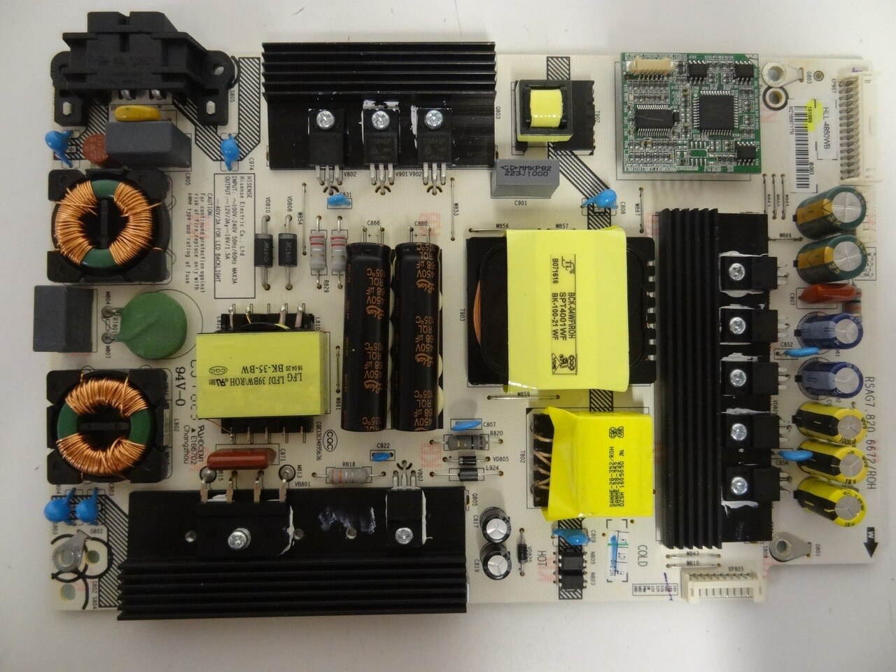 Hisense 55H8C Power Supply (HLL-4860WB) 191669 -