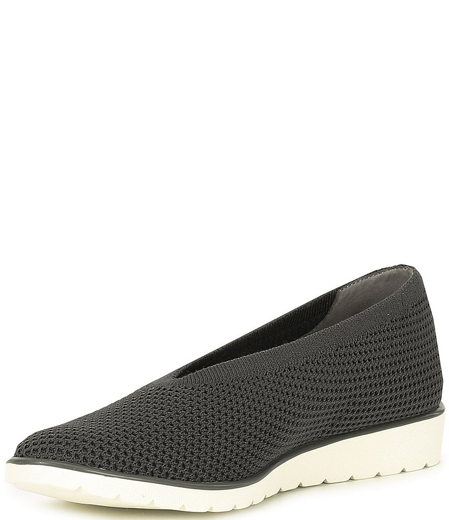 Eileen Fisher Heaven Stretch Wedge Slip-Ons
