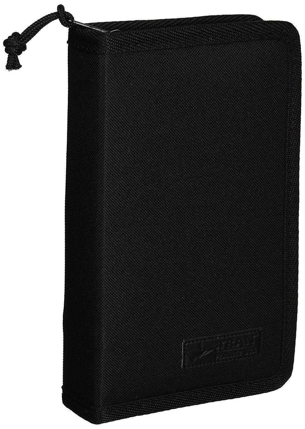 Tran Deluxe Pencil Case, Holds 24 Markers, Black