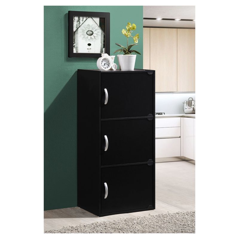 Storage Cabinet Mahogany - Hodedah Import