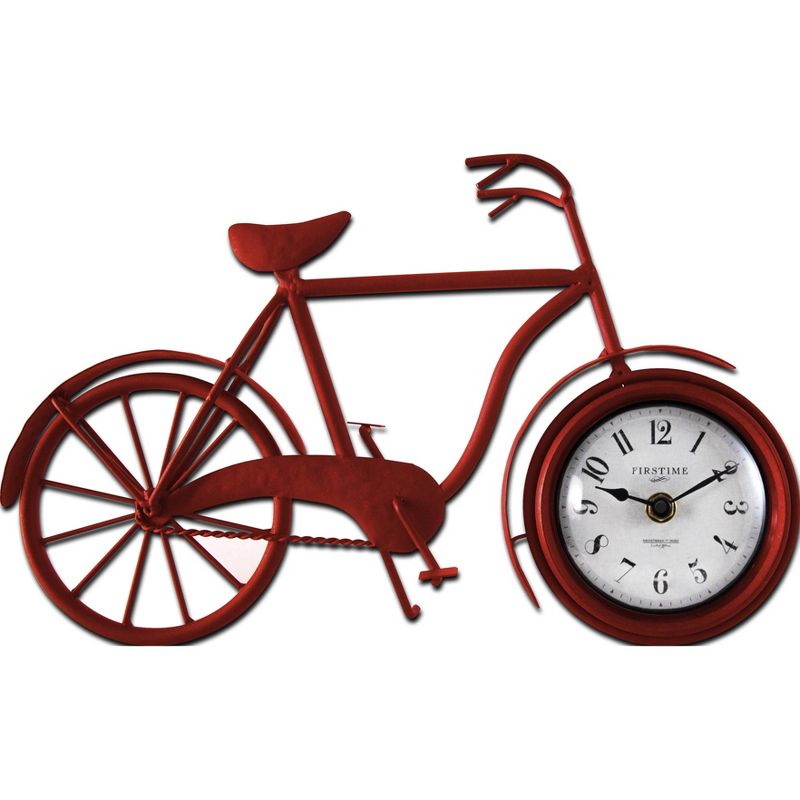 Red Bicycle Tabletop Clock - Firstime & Co.