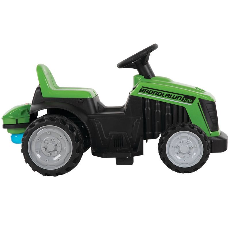 Huffy 12V Broadlawn Tractor with Bubble Maker Powered Ride-On