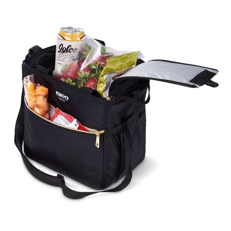 Igloo Sport Luxe Mini City Lunch Sack - Black/Gold