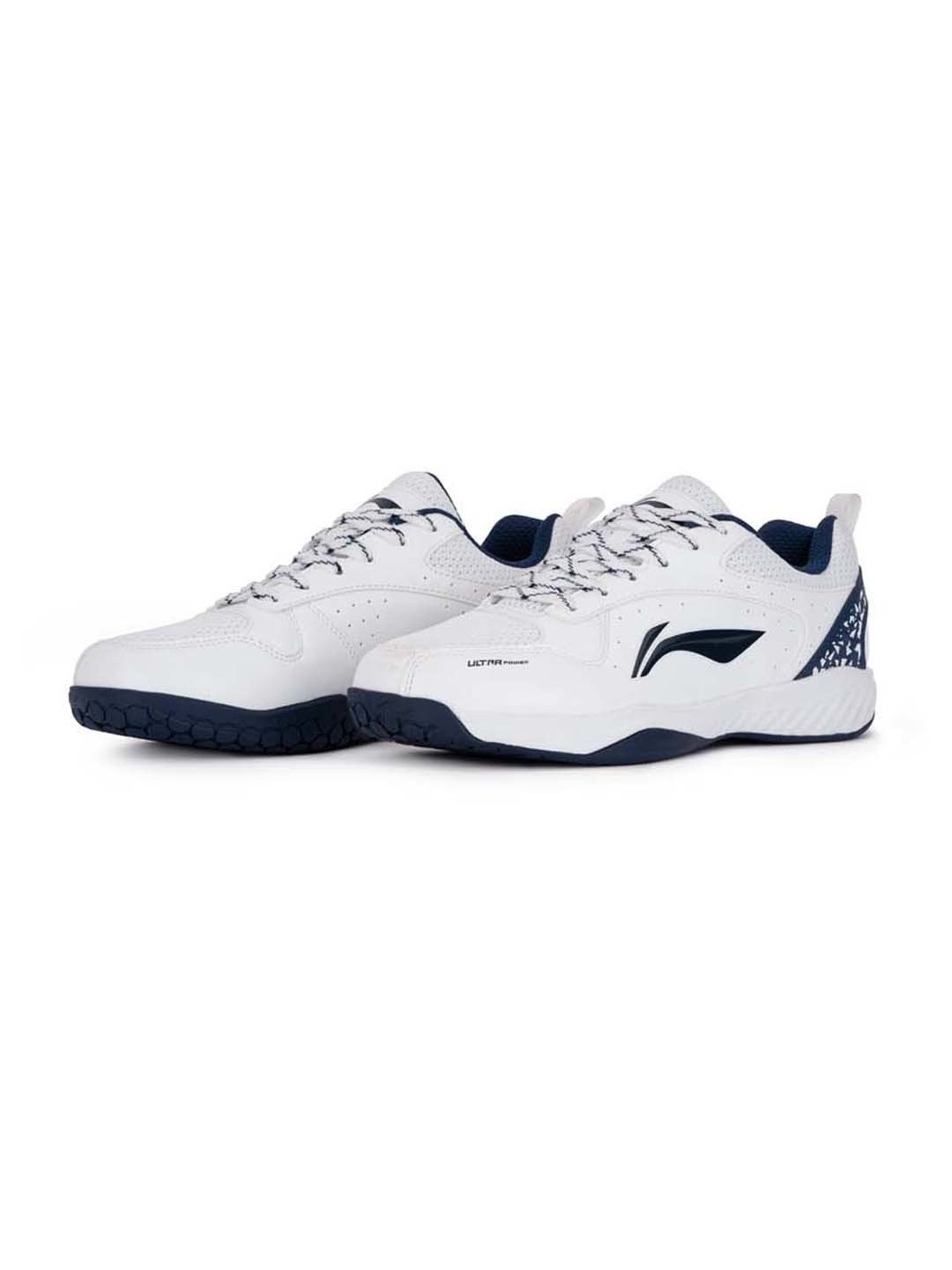 Li-Ning Men's Ultra Power White Indoor Court Shoes