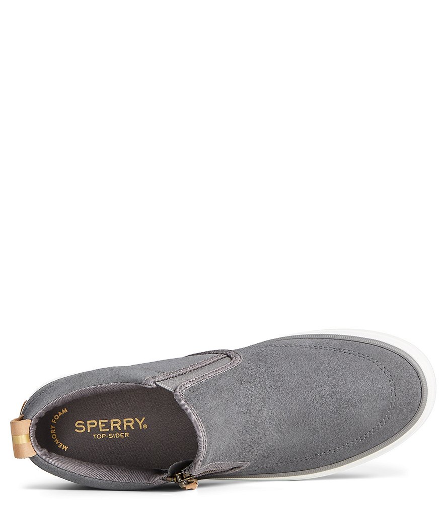Sperry Women's Crest Side Zip Suede Chukkas