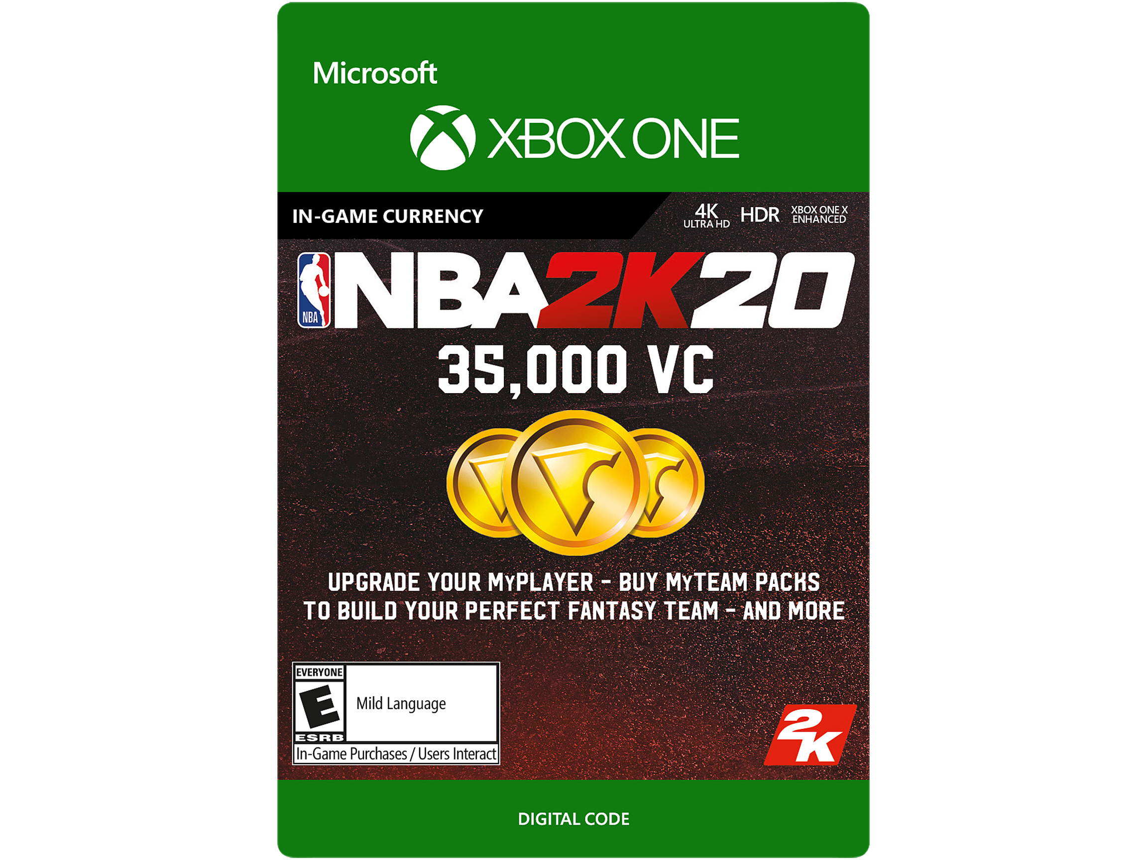 NBA 2K20 Legend Edition Xbox One [Digital Code]