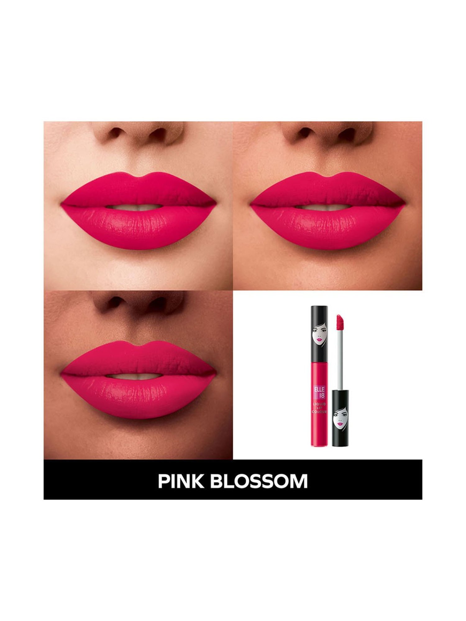 Elle 18 Liquid Lip Colour Pink Blossom - 5.6 ml