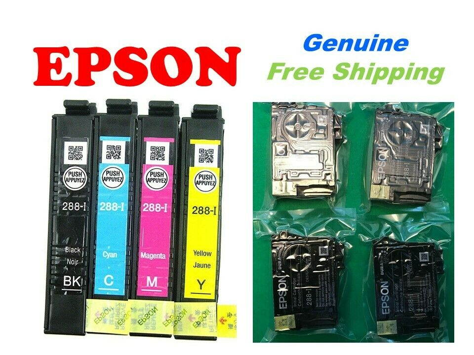 Genuine Epson 288 ink Cartridge Combo for Epson Home XP-446 Printer-NEW deal
