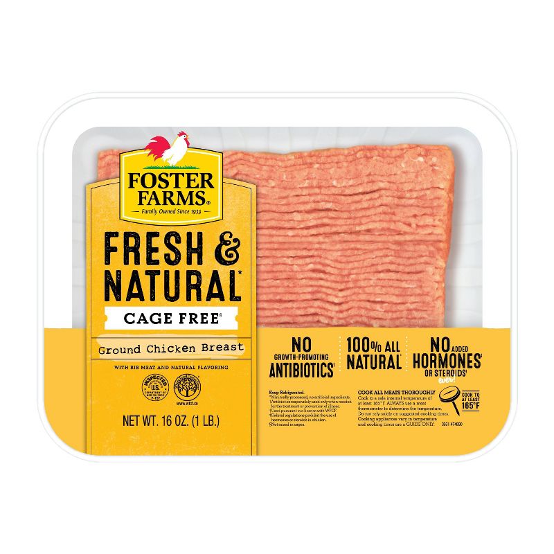 Foster Farms USDA Ground Chicken Breast - 16oz