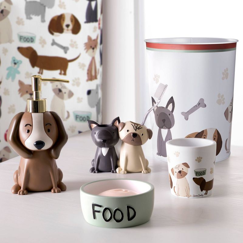 Puppy Love Wastebasket - Allure Home Creations