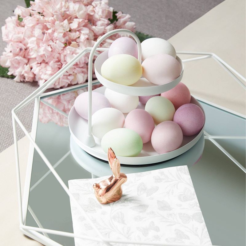 Curved Shower Caddy with Soap Tray Light Silver 24.15" - Elegant Home Fashions