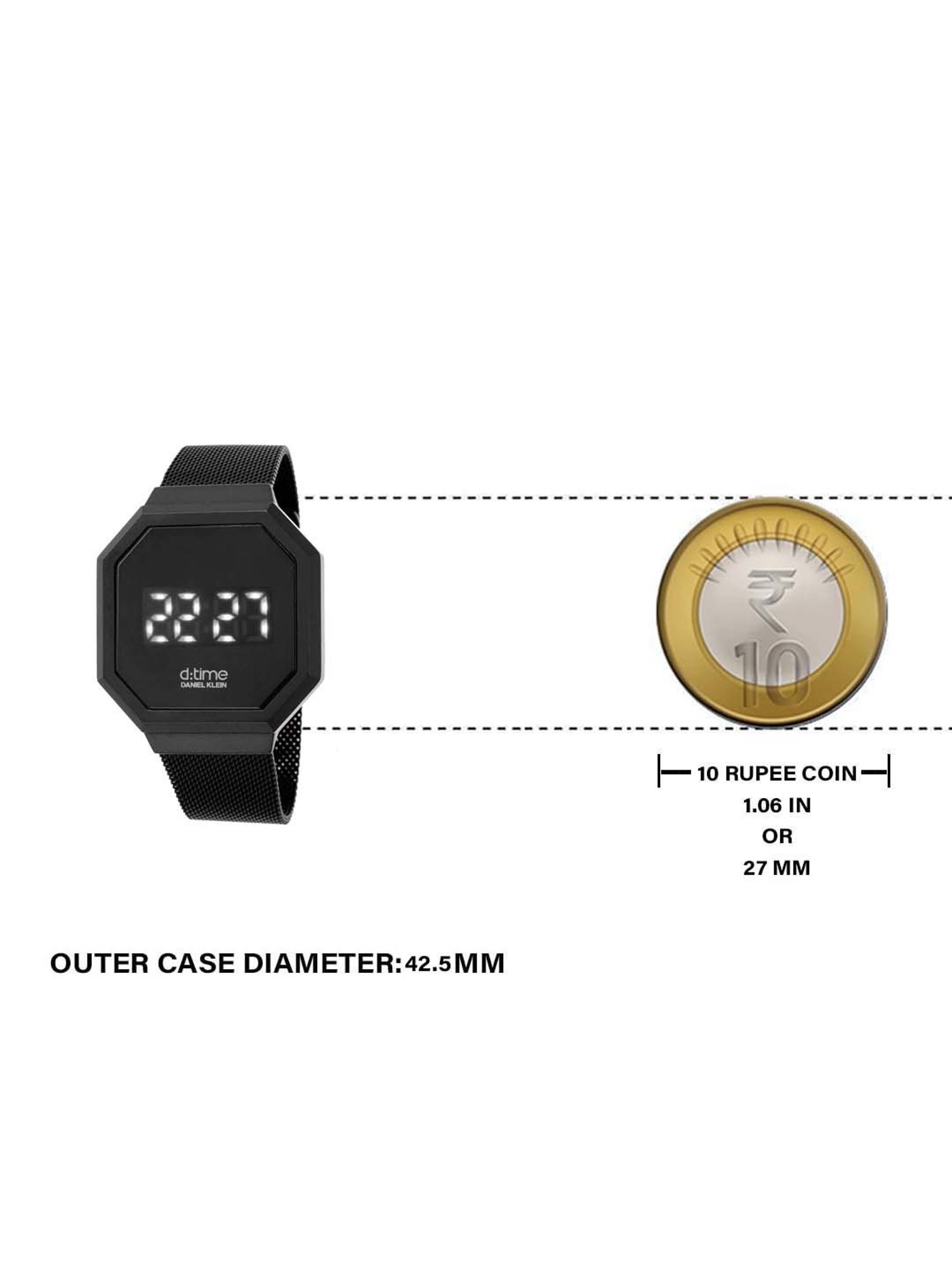 Daniel Klein DK.1.12399-1 D-Time Digital Watch for Men