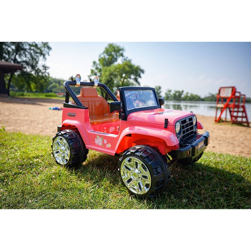 Kid Trax 6V Beach Cruiser 4x4 Powered Ride-On - Pink