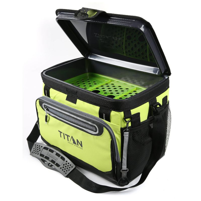 California Innovations Titan Deep Freeze 20qt Zipperless HardBody Cooler - Lime Green