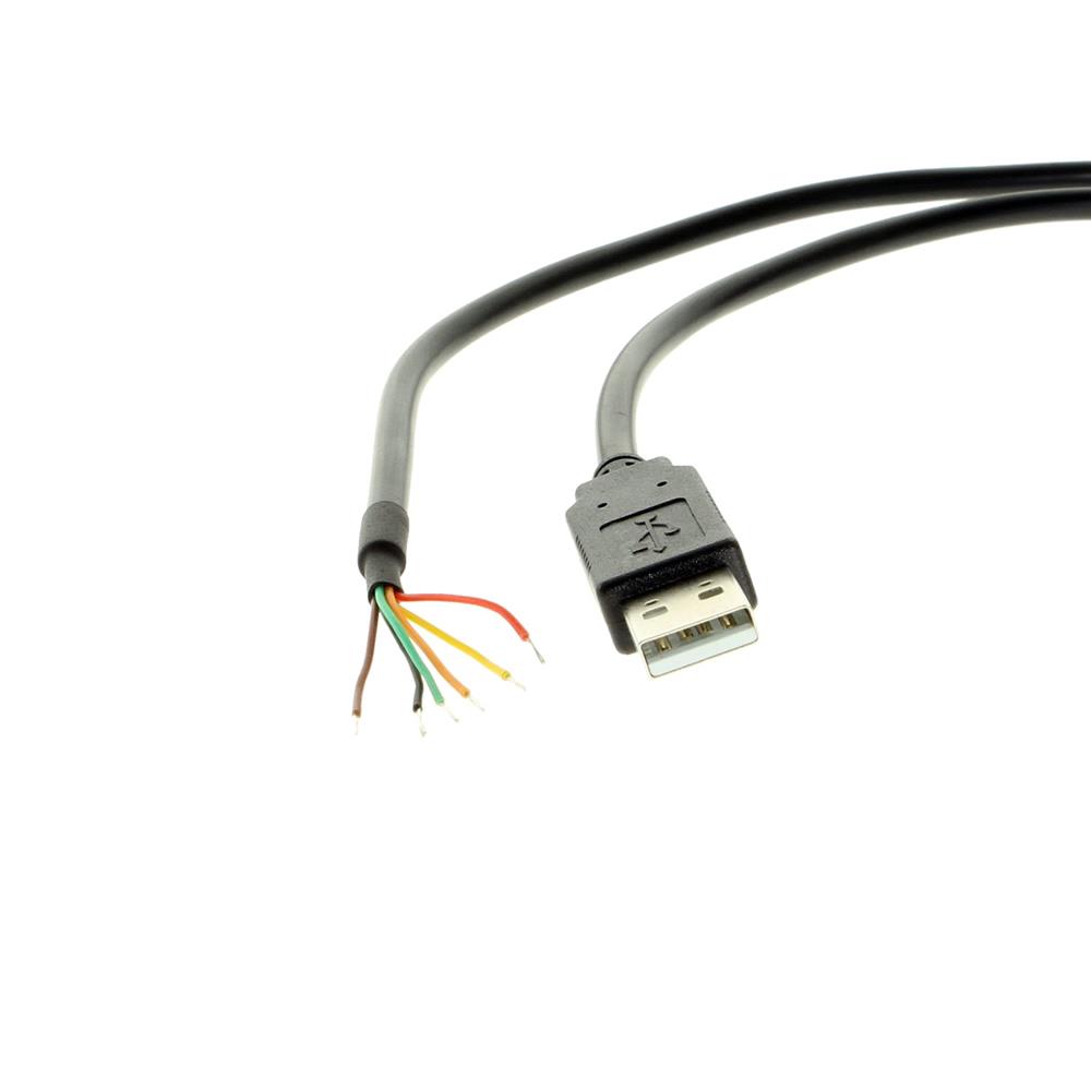 CableMax USB to TTL 232R 3.3V FTDI 6FT Cable Open Tinned Wired End