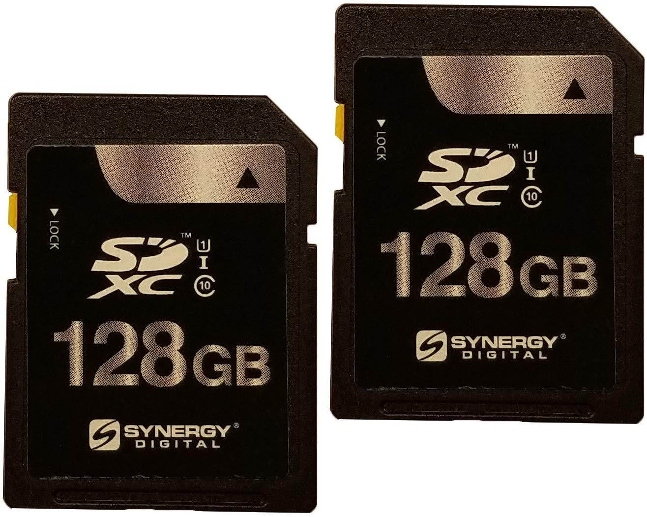 Sony PXW-Z150 4K XDCAM Camcorder Memory Card 2 x 128GB Secure Digital Class 10 Extreme Capacity (SDXC) Memory Card (2 Pack)