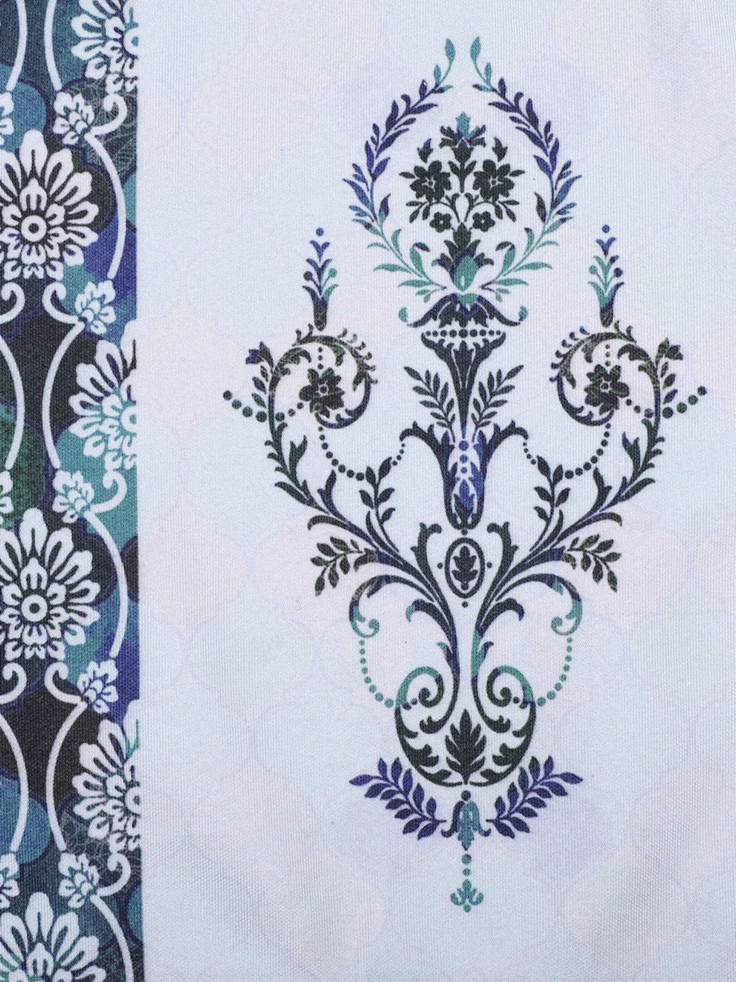 Romee Blue Cotton Ethnic Table Placemats