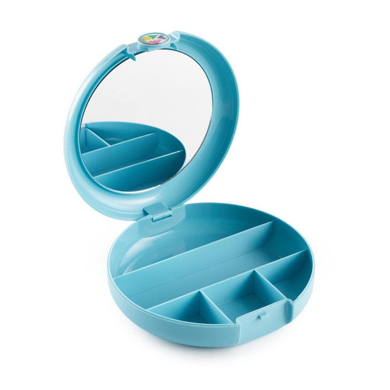 Retro Caboodles Cosmetic Compact- Sky Blue